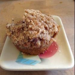 American Muffinki with Rabarbarem Dessert