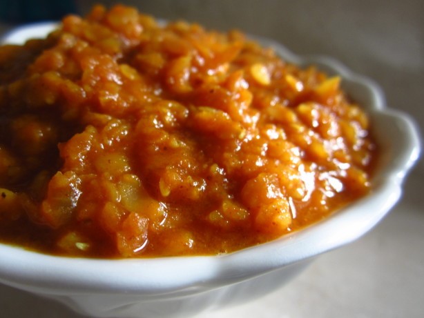 American Curried Red Lentils Appetizer