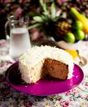 Cook Islands Coconut Taro Layered Cake Appetizer