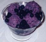 American Blueberry Yogurt Ice Cream 1 Dessert