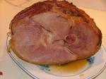 American Ham With Bourbon Glaze Dessert