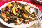 American Roast Pumpkin With Chorizo And Olives Recipe Appetizer