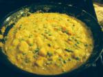 Indian Potato Curry With Peas and Carrots Appetizer