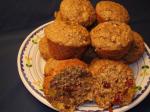 American Oat Bran Muffins With Dried Fruit Dessert