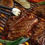 Canadian Barbecued Pork Steaks BBQ Grill