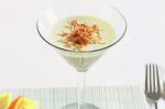 American Coconut Panna Cotta With Papaya And Pineapple In Lemon Grass Syrup Recipe Dessert