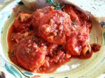 American Crevettes With Feta and Tomato Sauce Appetizer