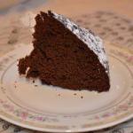American Chocolate Cake in the Microwave Safe Dessert