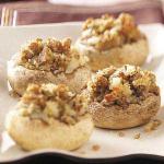 Indian Sausagestuffed Mushroom Appetizers Appetizer