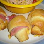American Ham and Cheese Crescent Roll-ups 1 Dessert