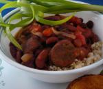 American Red Beans and Rice With Sausage 3 Dinner