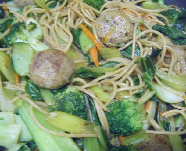 Singaporean Fried Noodles Dinner