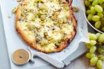 British Grape And Twocheese Pizza Recipe Appetizer