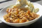 American Yankee Apple Crisp Dessert