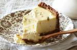 American Baked Sour Cream And Passionfruit Cheesecake Recipe Dessert