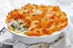 American Fish Pie With Threeveg Topping Recipe BBQ Grill