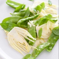 Chadian Shaved Fennel Salad with Snowpeas Appetizer