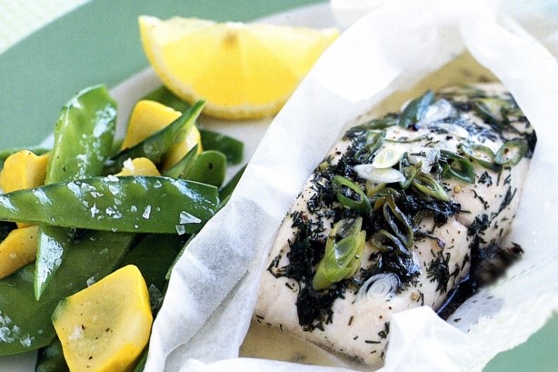 American Fish Parcels With Lemon And Dill Recipe Appetizer