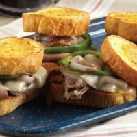 American Texas Steak Sandwiches Appetizer