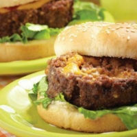 Canadian Thick Cheese Burger Appetizer