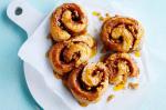 American Butterscotch And Walnut Scrolls Recipe Dessert