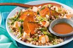 Canadian Sticky Miso Pumpkin Salad With Roasted Chilli Almonds Recipe Appetizer