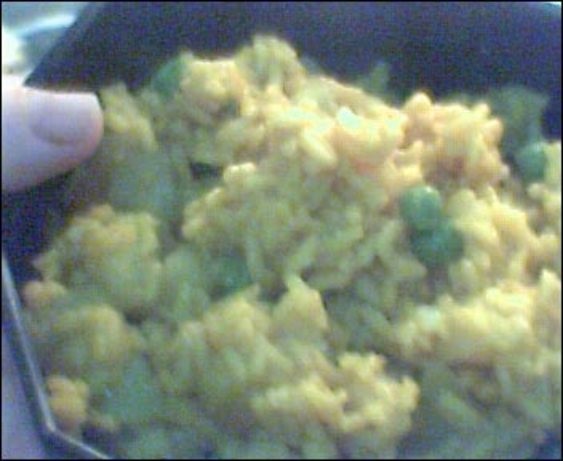 Indian Aloo Matar Ka Pulao  Indian Rice With Potatoes and Peas Dinner
