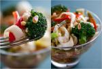 American Broccoli and Endive Salad With Feta and Red Peppers Recipe Appetizer
