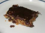 American Peanut Butter Bars With Milk Chocolate Frosting Dessert