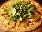 Canadian Acorn Squash and Arugula Pizza Appetizer