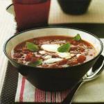 British Tomato Soup with Red Rice 1 Appetizer