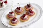 American Cherry Curd Tartlets Recipe Dessert