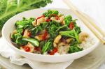 American Kale Chilli And Squid Stirfry Recipe Dinner