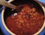 British Spirited Baked Beans Appetizer