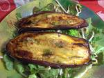 American Eggplant Salad With Miso Ginger Dressing 2 Appetizer