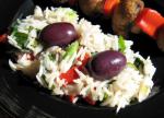 American Mediterranean Rice Salad 6 Appetizer