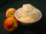 American Fresh Peach Ice Cream regular and Diet Versions Dessert
