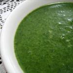 British Warming Cream of Spinach Soup Soup