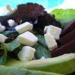 American Salad with Rocket and Roasted Beetroot Dessert