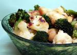 American Cauliflower and Broccoli With Roasted Garlic Appetizer