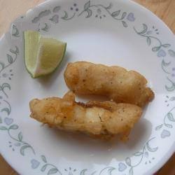 Japanese Tempura Fish to the Beer Dinner