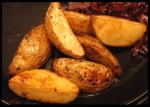 American Oven Roasted Balsamic Potato Wedges Appetizer