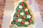 American Christmas Tree Tart with Spinach  Roxyands Kitchen Dinner