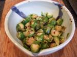 American Delicious Brussel Sprouts Appetizer