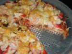 American Southwestern Xtra Thin Crust Seafood Pizza Dinner