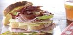 British Math Club Sandwich Recipe with Sunday Bacon Appetizer