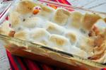 American Sweet Potato yam Casserole With Marshmallows Dessert