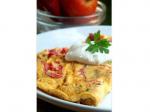 British Cherry Tomato and Herb Omelette Breakfast