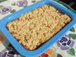 American Loquat Crumble Dessert