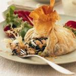 American Pockets of Salmon with Spinach Dessert
